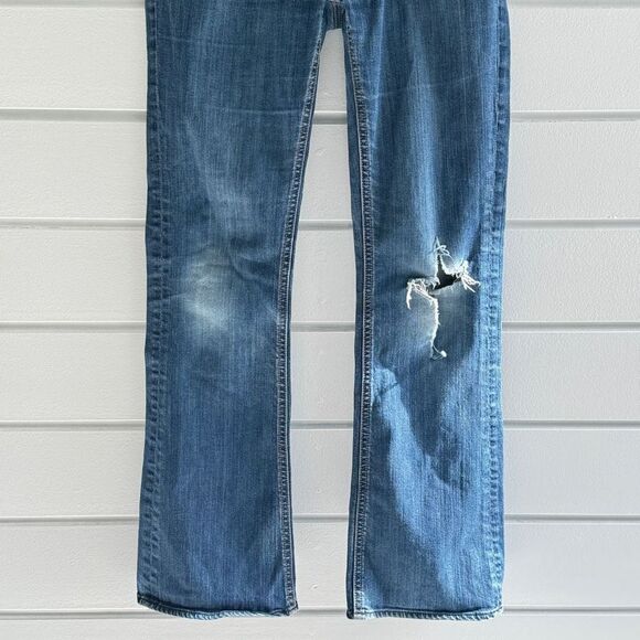 Buffalo David Bitton Women’s Mega Stretch Regular Rise Bootcut Jeans Size 30 - Picture 5 of 9